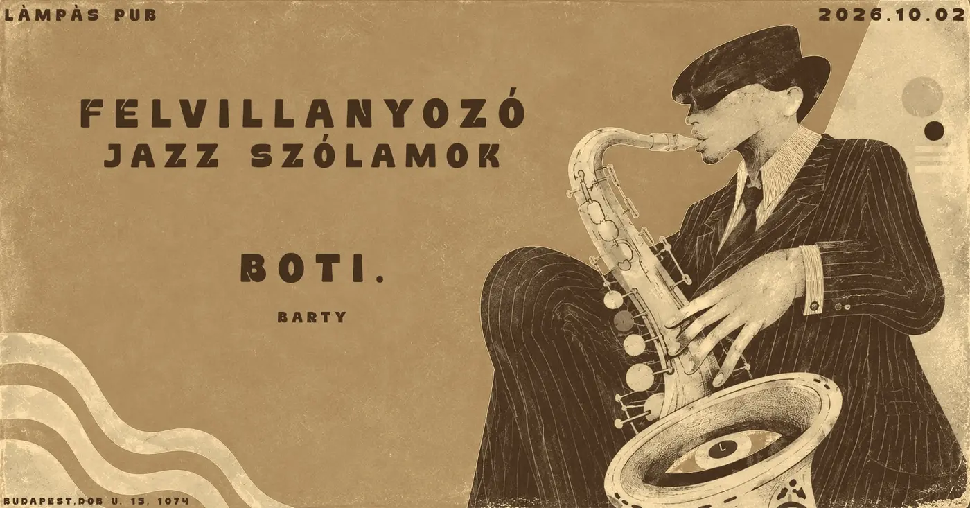 boti. koncert Budapesten (Lámpás)