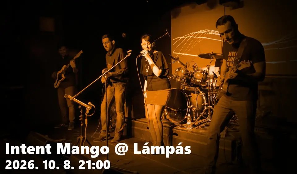 Intent Mango koncert Budapesten (Lámpás)