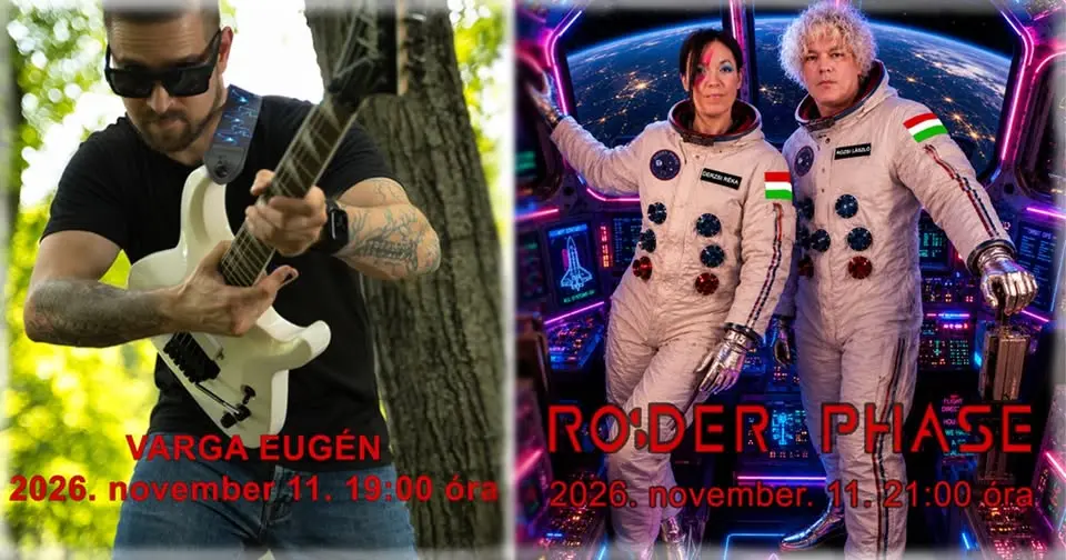 Roder Phase x EUGEN koncert Budapesten (Lámpás)