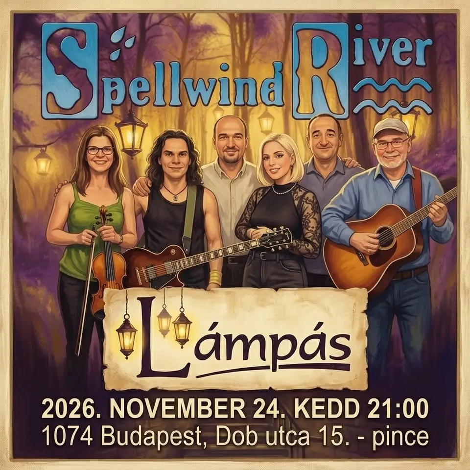 Spellwind River koncert Budapesten (Lámpás)