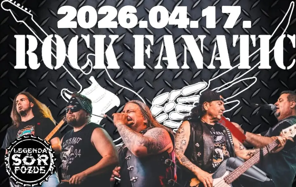 Rock Fanatic \ Legenda Sörfőzde \ 2026.04.17. koncert Budapesten (Legenda Sörfőzde Center)