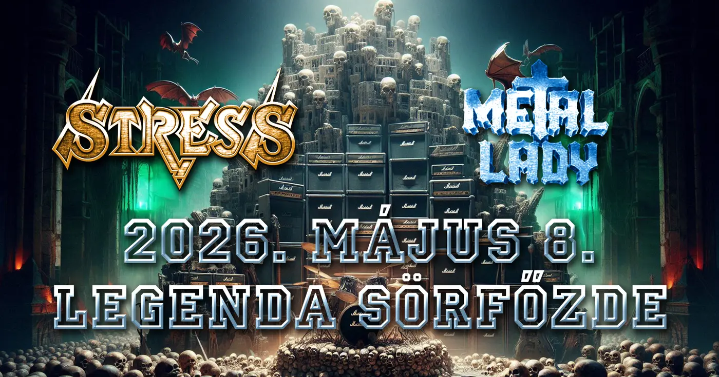 STRESS & METAL LADY / BUDAPESTrock koncert Budapesten