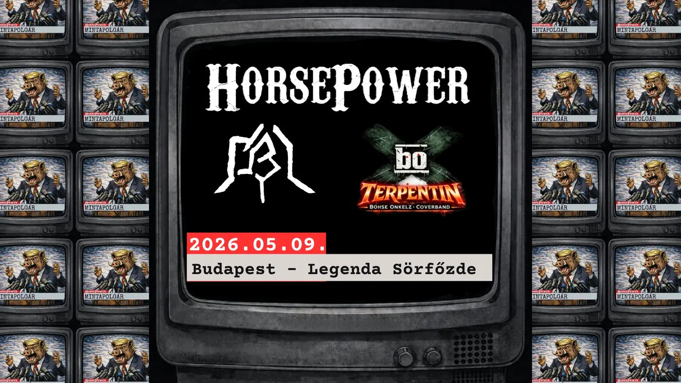 HORSEPOWER | OBI | TERPENTIN | koncert Budapesten (Legenda Sörfőzde Center)