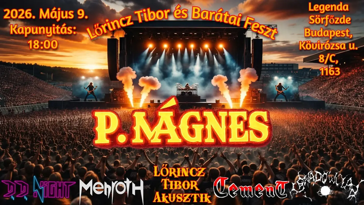 Lőrincz Tibor és barátai FESZTrock koncert Budapesten