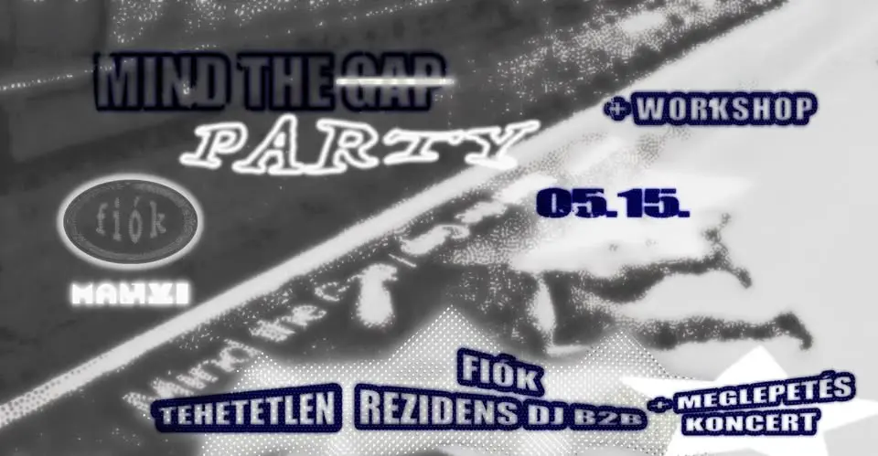 FIÓK presents Mind the Party koncert Budapesten (Manyi-Kulturális Műhely)