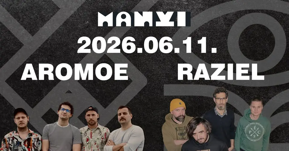 Aromoe X Raziel koncert Budapesten (Manyi-Kulturális Műhely)