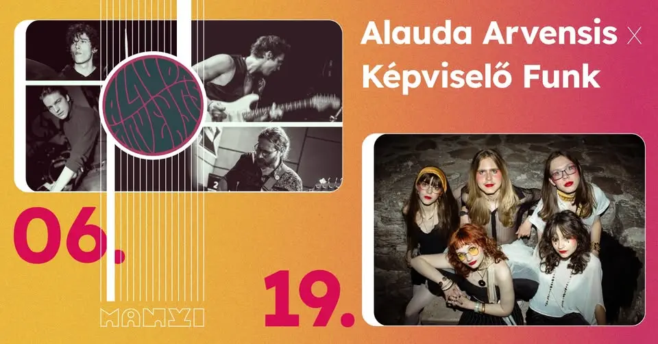 Alauda Arvenis x Képviselő Funk koncert Budapesten (Manyi-Kulturális Műhely)