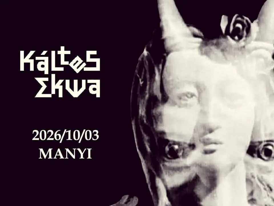 AZ ANTIKRISZTUS ÉVSZÁZADAI - Káltes Ekwa a Manyiban koncert Budapesten (Manyi-Kulturális Műhely)