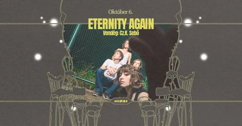 Eternity Again (CZ), vendég: Cz.K. Sebő koncert Budapesten (Manyi-Kulturális Műhely)