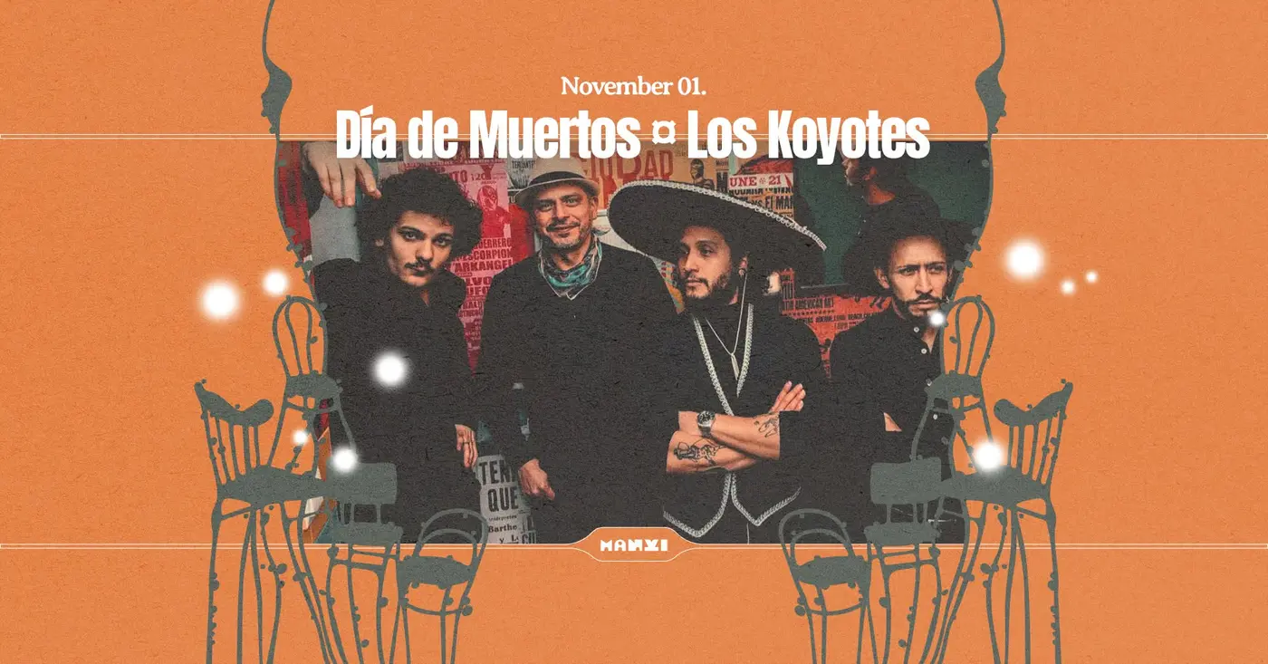 Día de Muertos ¤ Los Koyotes koncert Budapesten (Manyi-Kulturális Műhely)