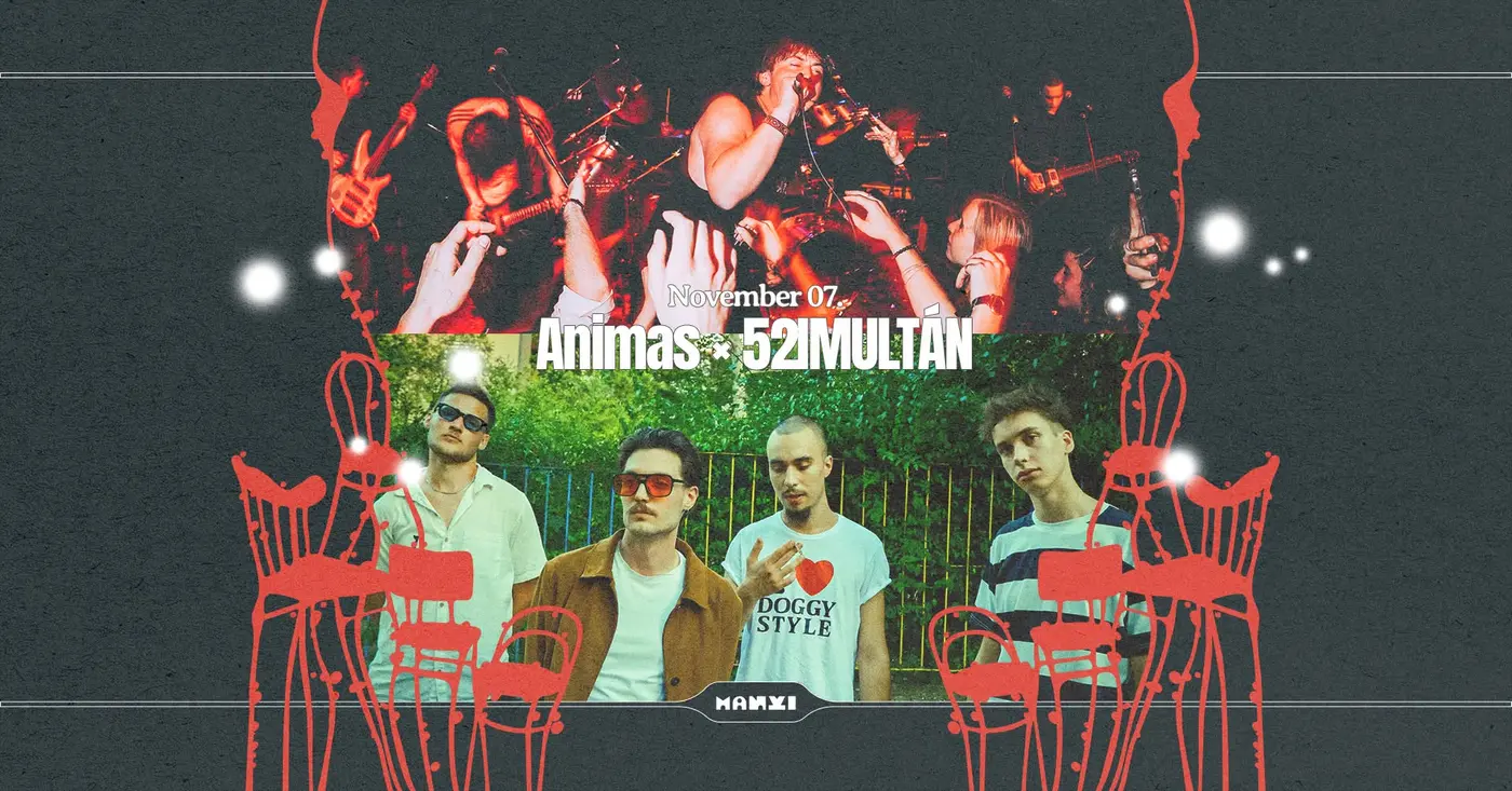 ANIMAS × 52IMULTÁN koncert Budapesten (Manyi-Kulturális Műhely)