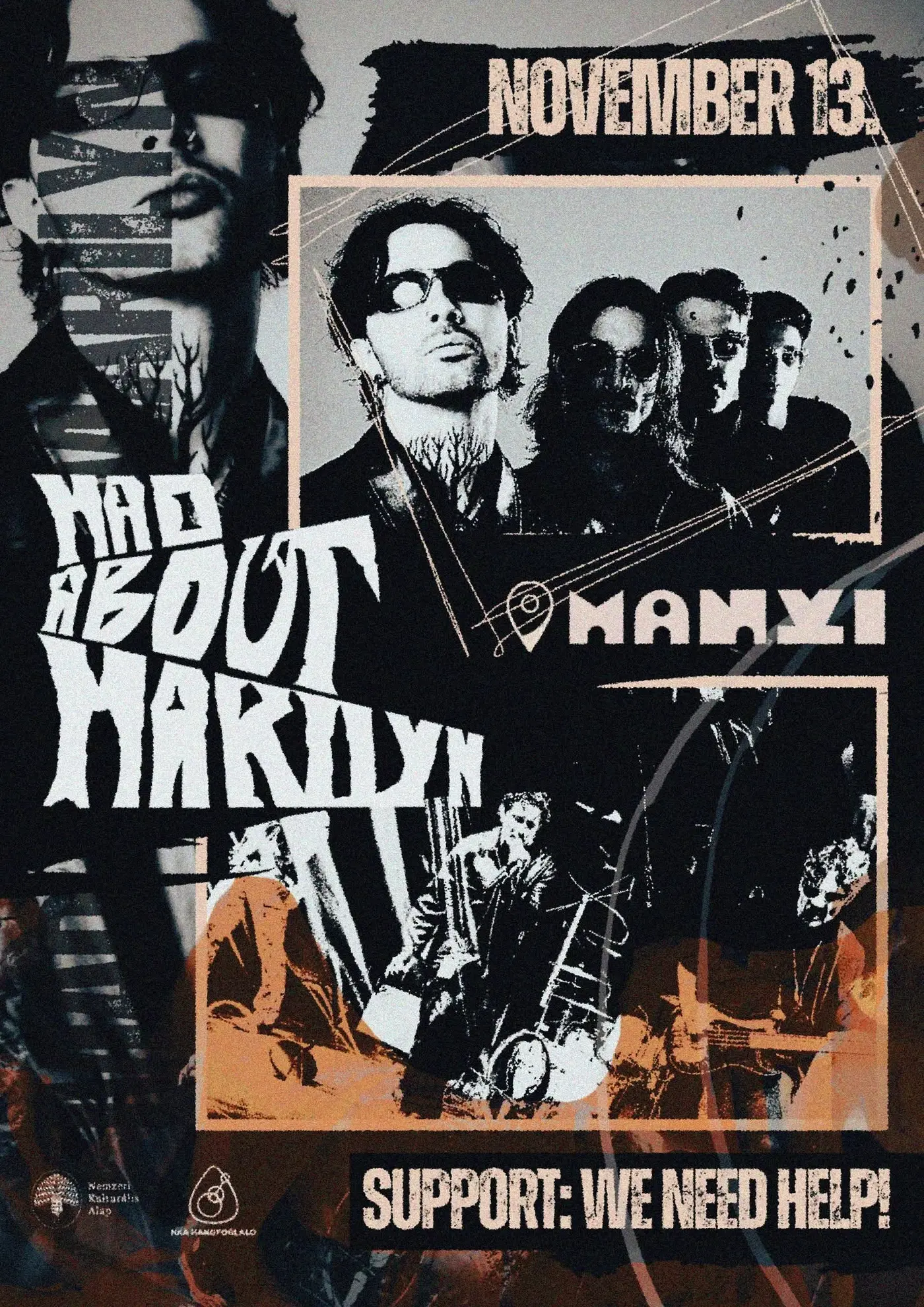 Mad About Marilyn Péntek 13. koncert Budapesten (Manyi-Kulturális Műhely)