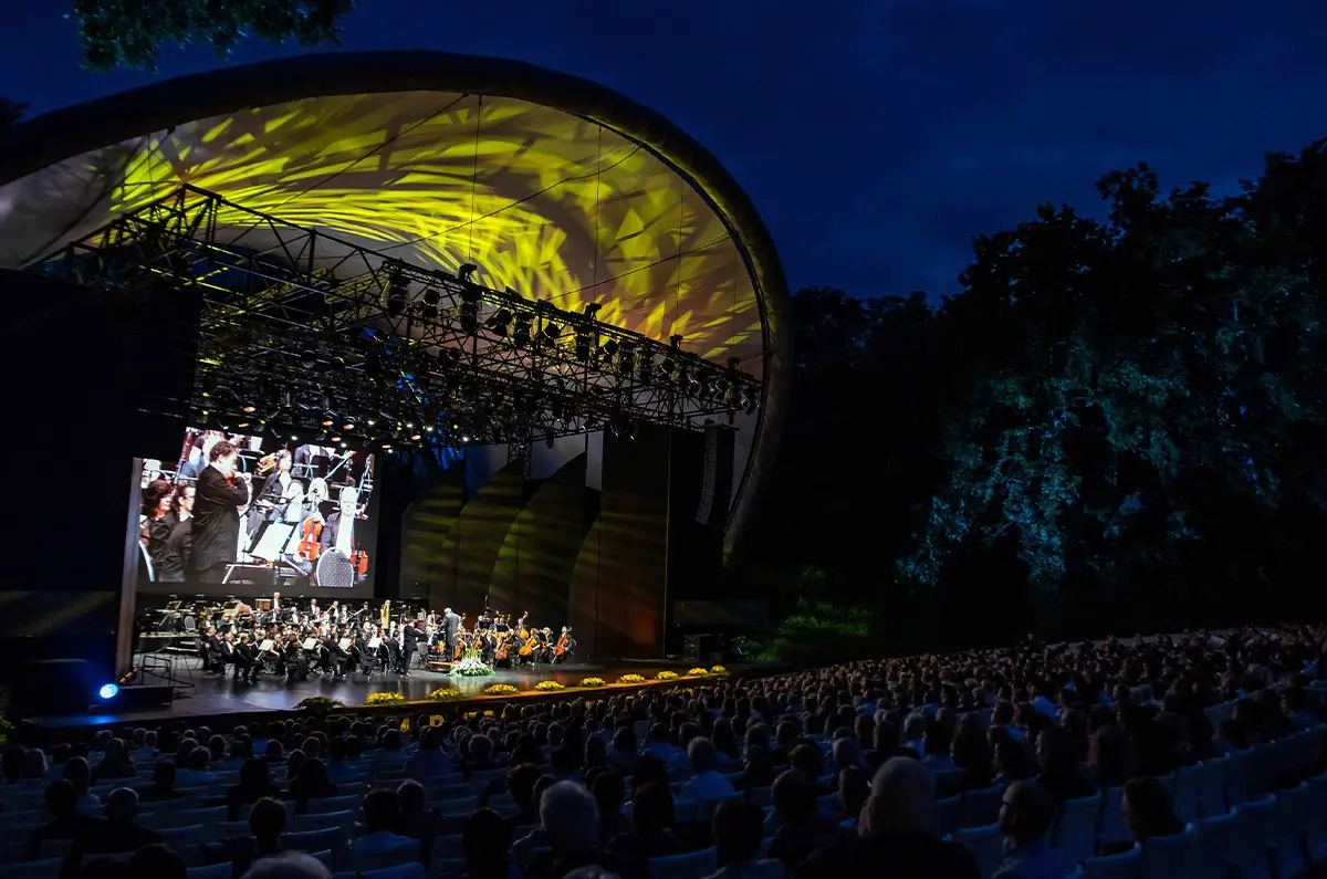 Nyitókoncert NEMZETI FILHARMONIKUS ZENEKAR VADIM REPIN hegedűművész és BALÁZS JÁNOS zongoraművész - Margitszigeti Színház - Margitszigeti Szabadtéri Színpad