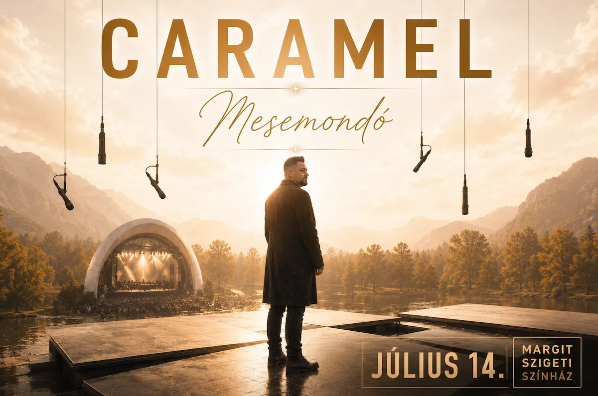 MESEMONDÓ CARAMEL koncert koncert Budapesten (Margitszigeti Szabadtéri Színház)