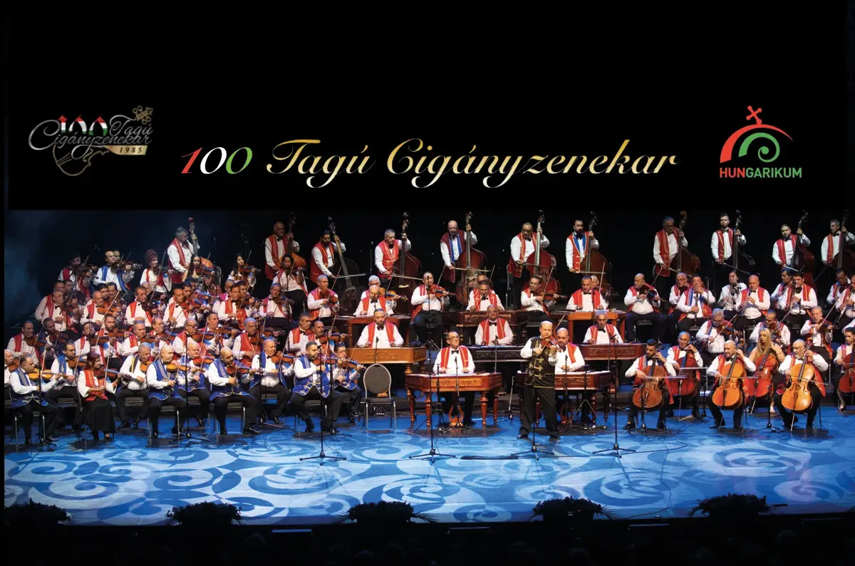 Örökség lángja | Mesterművek a 100 TAGÚ CIGÁNYZENEKAR Hangversenyzenekarával koncert Budapesten (Margitszigeti Szabadtéri Színház)