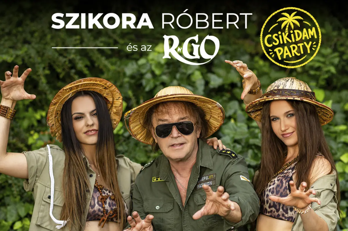 Szikora Róbert és az R-GO koncert koncert Budapesten (Margitszigeti Szabadtéri Színház)