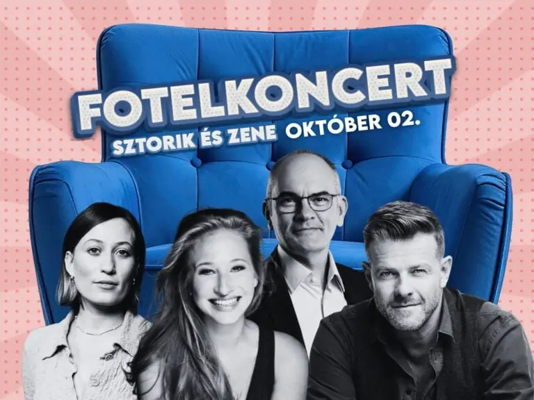 Fotelkoncert koncert Budapesten (MOMkult)