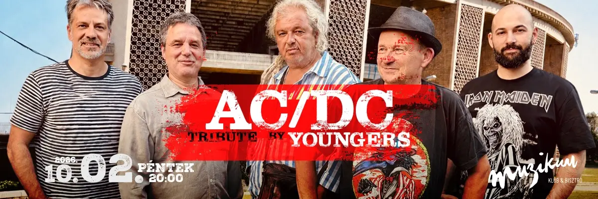 YOUNGERS AC/DC Tribute | Népstadion 1991 koncert Budapesten – Muzikum Klub & Bisztró