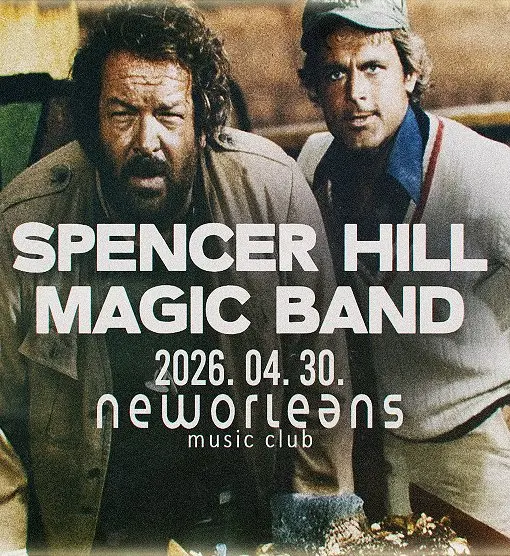 Spencer Hill Magic Band koncert Budapesten (New Orleans Club)