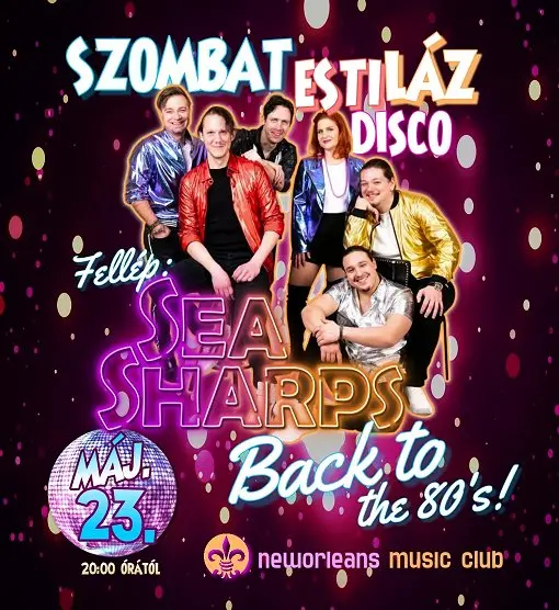 Sea Sharps együttes koncert Budapesten (New Orleans Club)