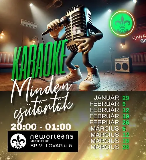 Jazz Nights in BP koncert Budapesten (New Orleans Club)