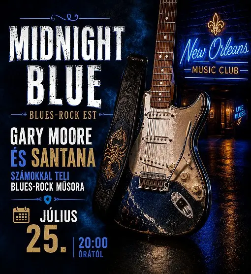 Midnight Blue koncert Budapesten (New Orleans Club)