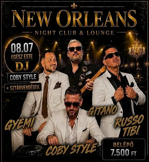 Pesti Party koncert Budapesten (New Orleans Club)