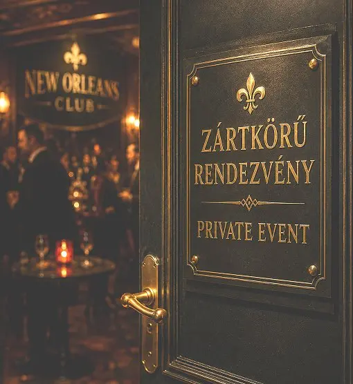 Esküvő koncert Budapesten (New Orleans Club)
