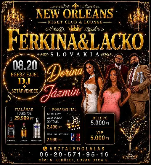 Pesti Party koncert Budapesten (New Orleans Club)