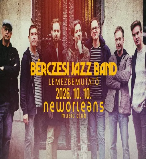 Bérczesi Jazz Band koncert Budapesten (New Orleans Club)