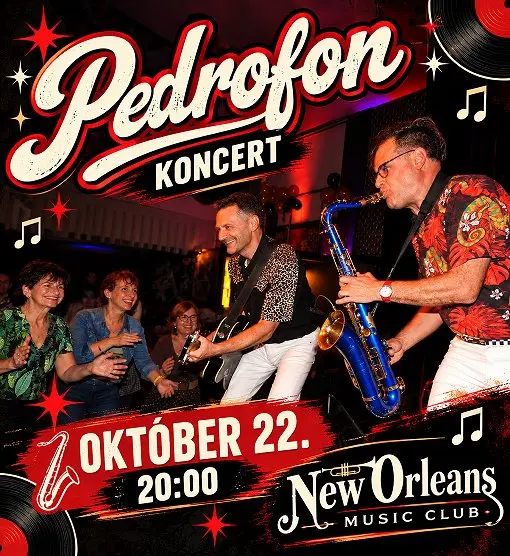 Pedrofon koncert Budapesten (New Orleans Club)