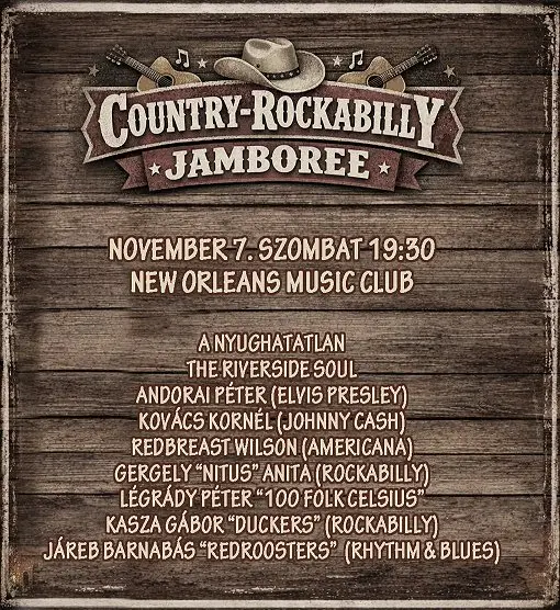 A Nyughatatlan // Riverside Soul koncert Budapesten (New Orleans Club)