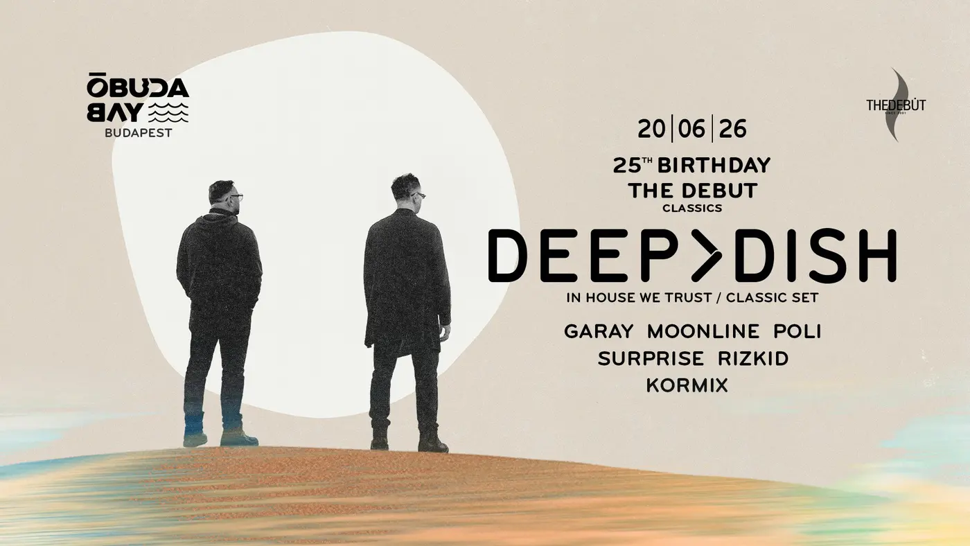 DEEP DISH (classic set) rave esemény Budapesten