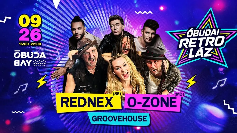 Óbudai Retróláz koncert Budapesten (Óbuda Bay)