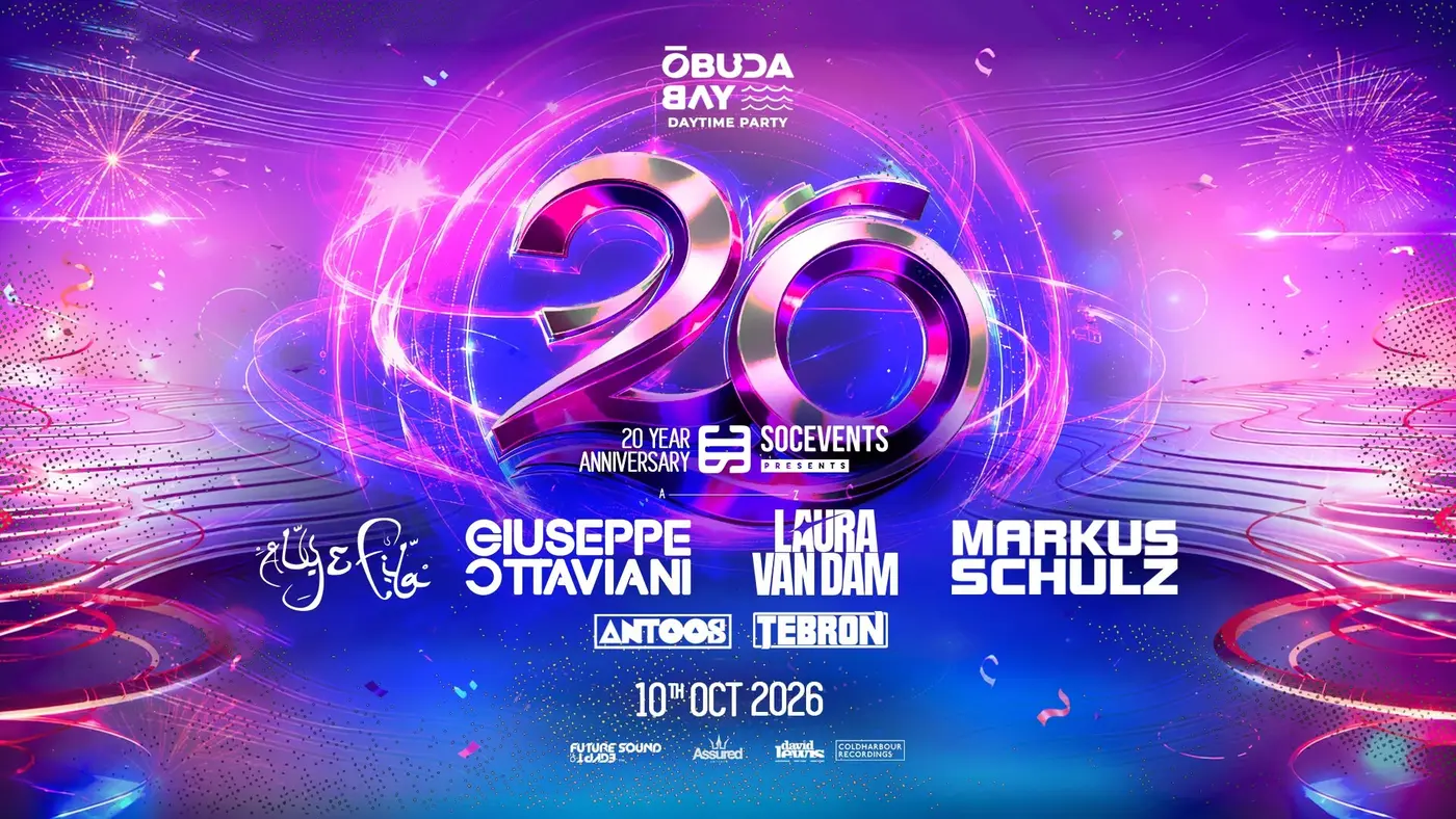 SOC Events pres. 20 YEARS IN TRANCE – OCT10 @ Óbuda Bay koncert Budapesten (Óbuda Bay)