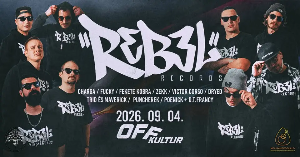 Rebel Records - OFF Kultur koncert Budapesten (OFF Kultur)