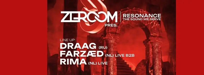 RESONANCE — THE SOUND WE SERVE //DRAAG//FARZÆD B2B RIMA LIVE koncert Budapesten (OFF Kultur)