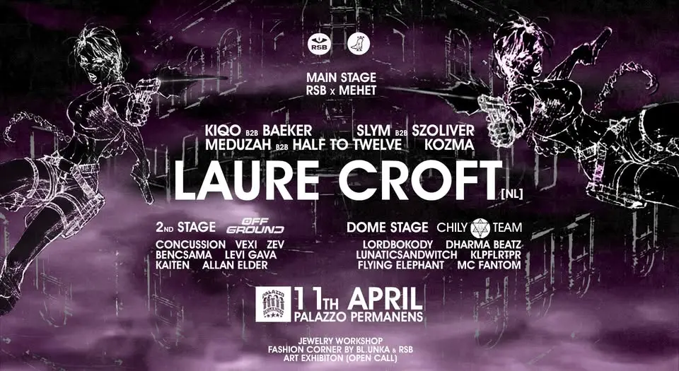 RSB x MEHET x OFF GROUND x CHILY TEAM: w/ Laure Croft (NL)