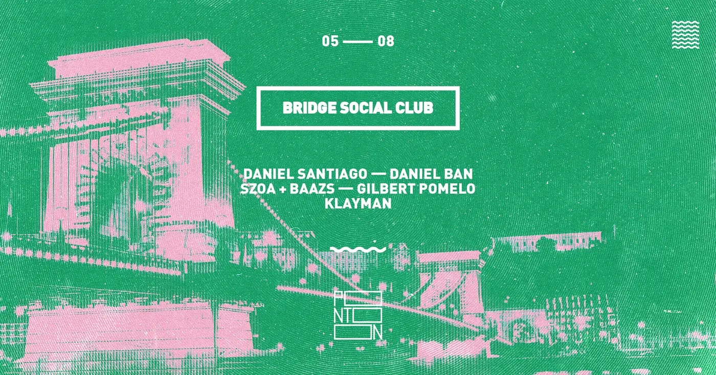 BRIDGE SOCIAL CLUB: DANIEL SANTIAGO - DANIEL BAN - SZOA - GILBERT POMELO - KLAYMAN koncert Budapesten (PONTOON)