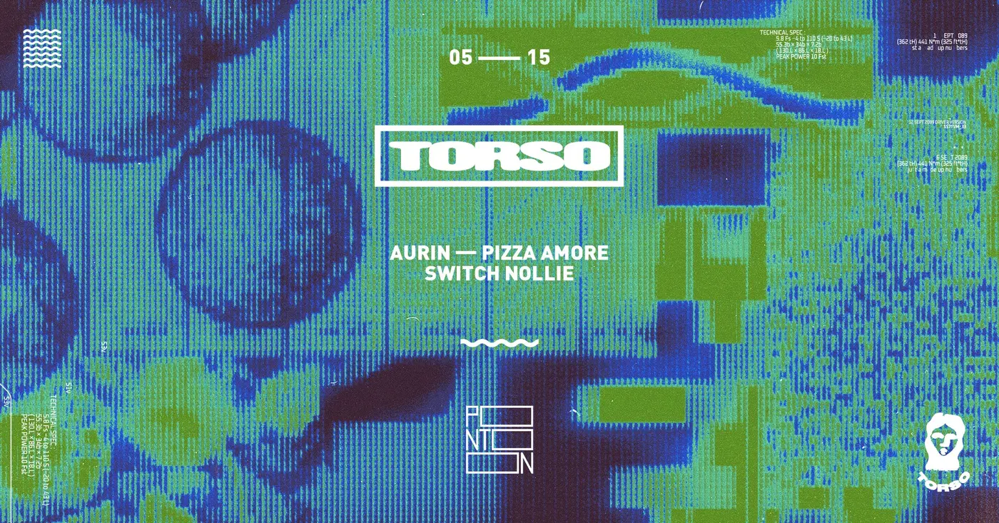 TORSO: AURIN - PIZZA AMORE - SWITCH NOLLIE koncert Budapesten (PONTOON)