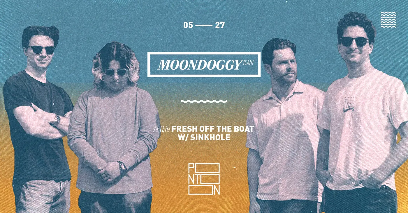 MOONDOGGY (CAN) koncert Budapesten (PONTOON)
