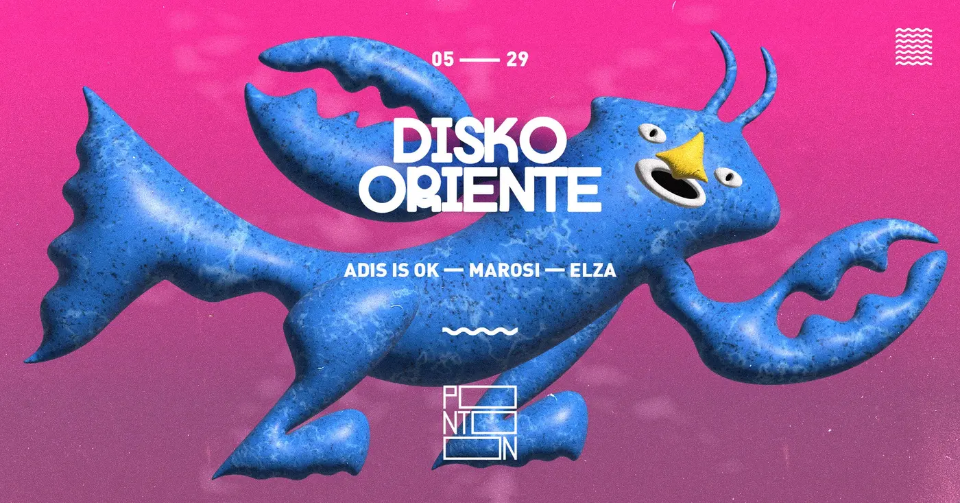 DISKO ORIENTE: ADIS IS OK, MAROSI, ELZA koncert Budapesten (PONTOON)