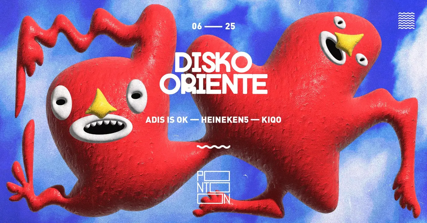 DISKO ORIENTE: ADIS IS OK, HEINEKEN5, KIQO koncert Budapesten (PONTOON)