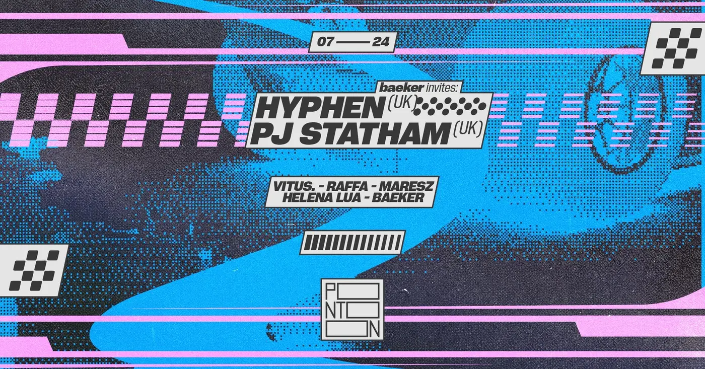 BAEKER INVITES: HYPHEN (UK) / PJ STATHAM (UK) koncert Budapesten (PONTOON)