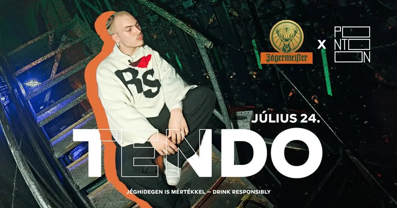 JÄGERMEISTER BEMUTATJA: TENDO | KÖZREMŰKÖDŐ: SZOLNOKI koncert Budapesten (PONTOON)