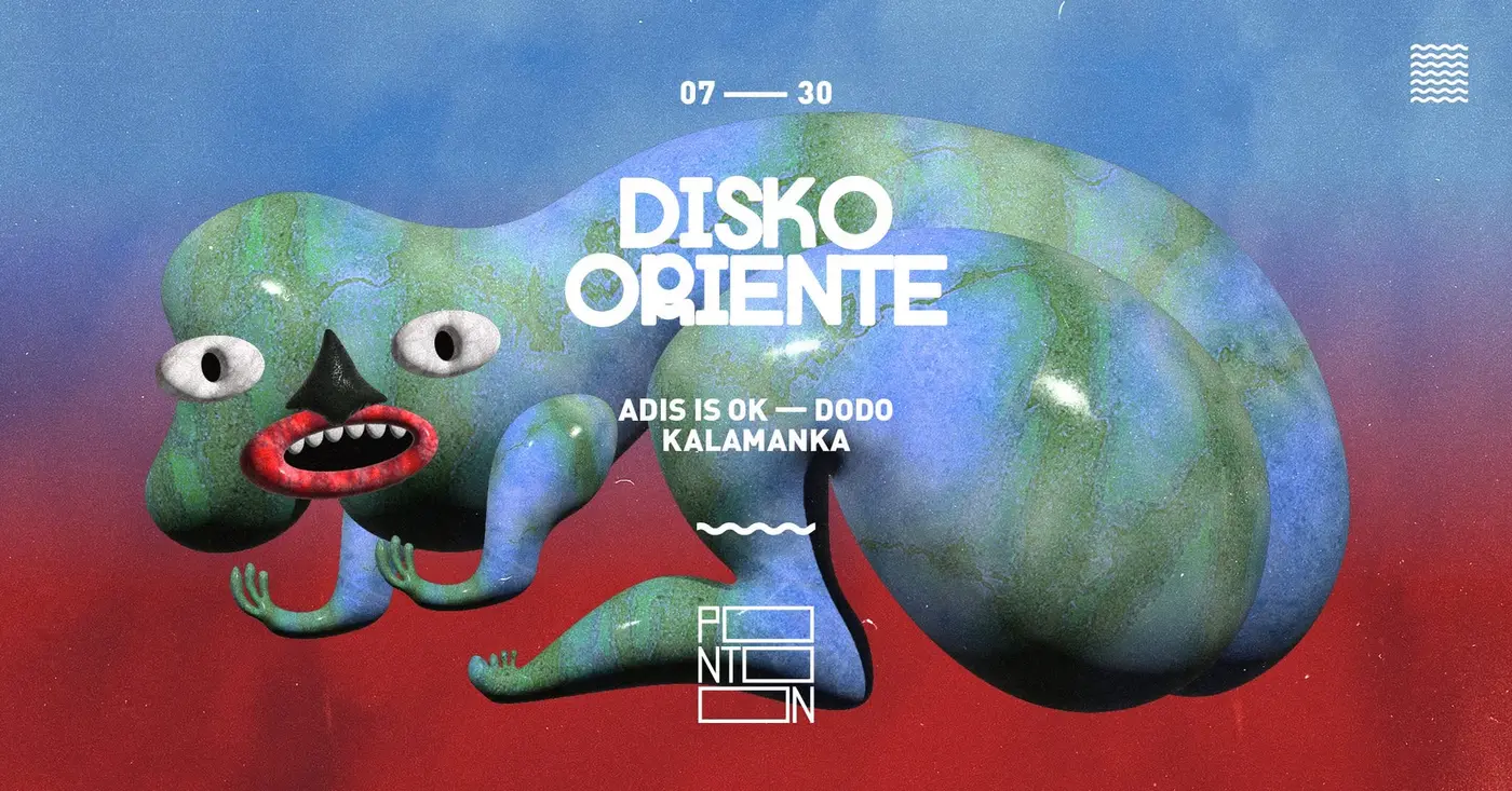 DISKO ORIENTE: ADIS IS OK, DODO, KALAMANKA koncert Budapesten (PONTOON)