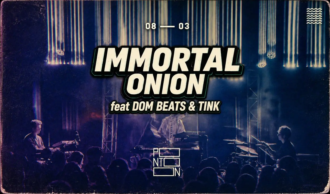 🎹 JAZZELÜNK 🎵 IMMORTAL ONION (PL) FEAT DOM BEATS & TINK 🎹 koncert Budapesten (PONTOON)