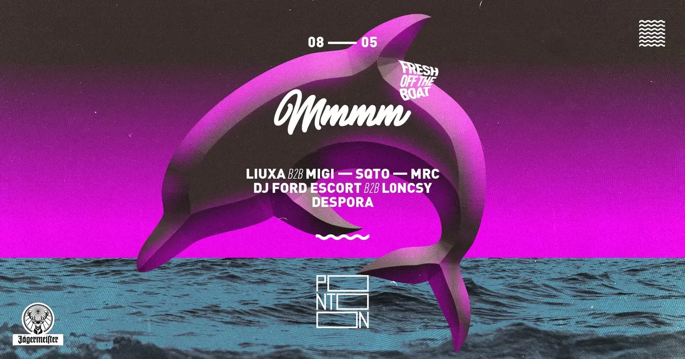 FRESH OFF THE BOAT: MMMM! | LIUXA B2B MIGI - DJ FORD ESCORT B2B - DESPORA - SQTO - MRC koncert Budapesten (PONTOON)