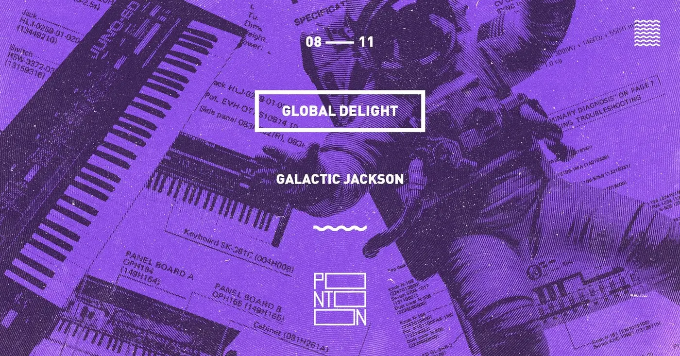 GLOBAL DELIGHT: GALACTIC JACKSON koncert Budapesten (PONTOON)