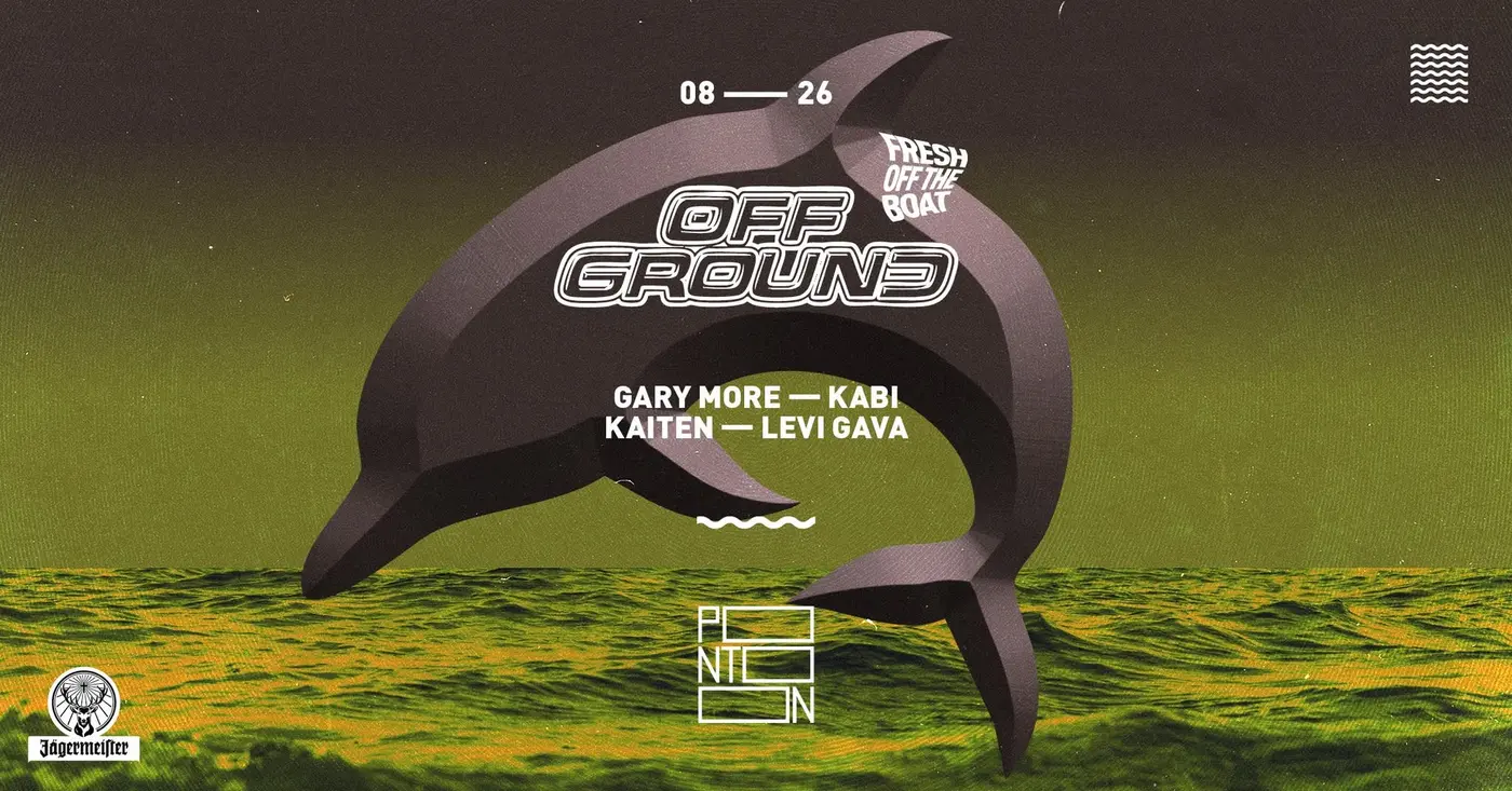 FRESH OFF THE BOAT: OFF GROUND | GARY MORE - KABI - KAITEN - LEVI GAVA koncert Budapesten (PONTOON)